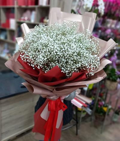 Букет цветов из: Гипсофила в Солдатской