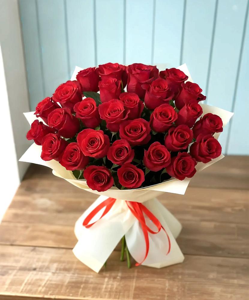 Букет 29 Красных роз в Солдатской