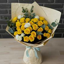 Букет цветов из:  Розы в Солдатской