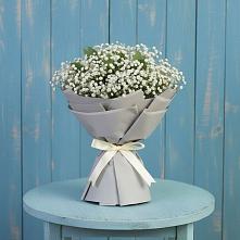 Букет цветов из:  Гипсофила в Солдатской