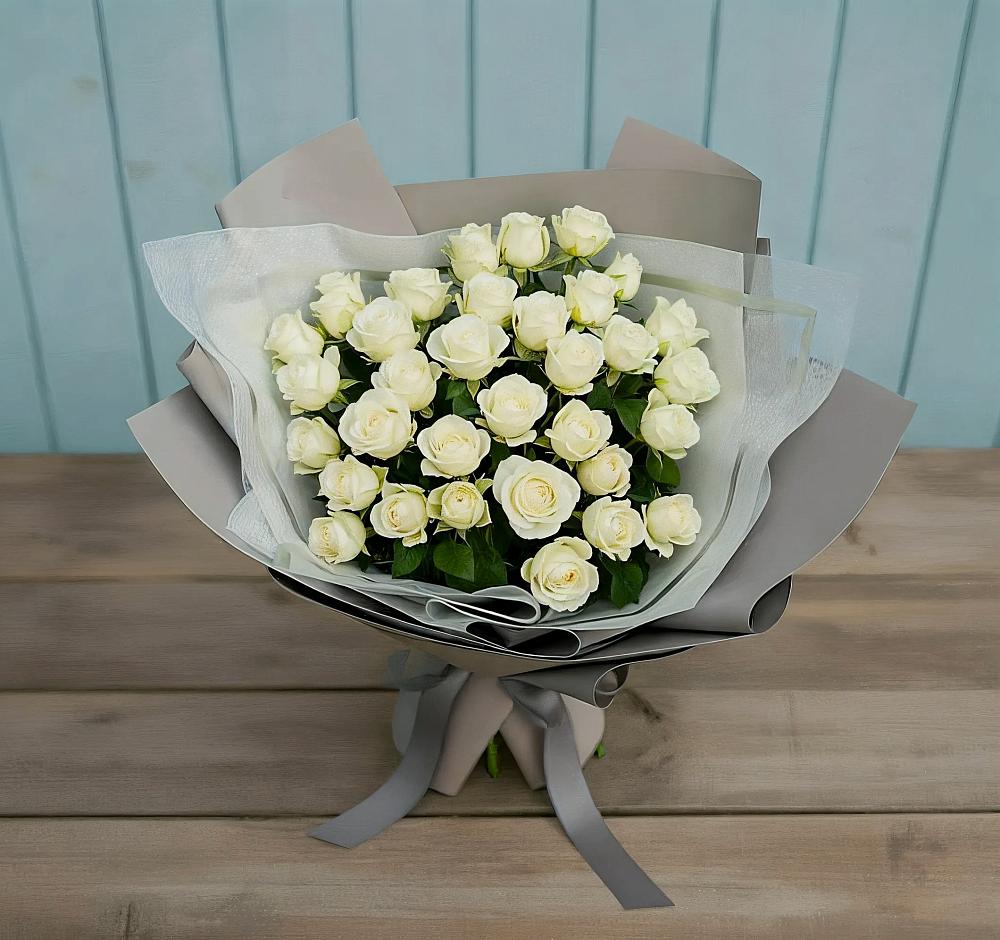 Букет Белоснежная нежность в Солдатской