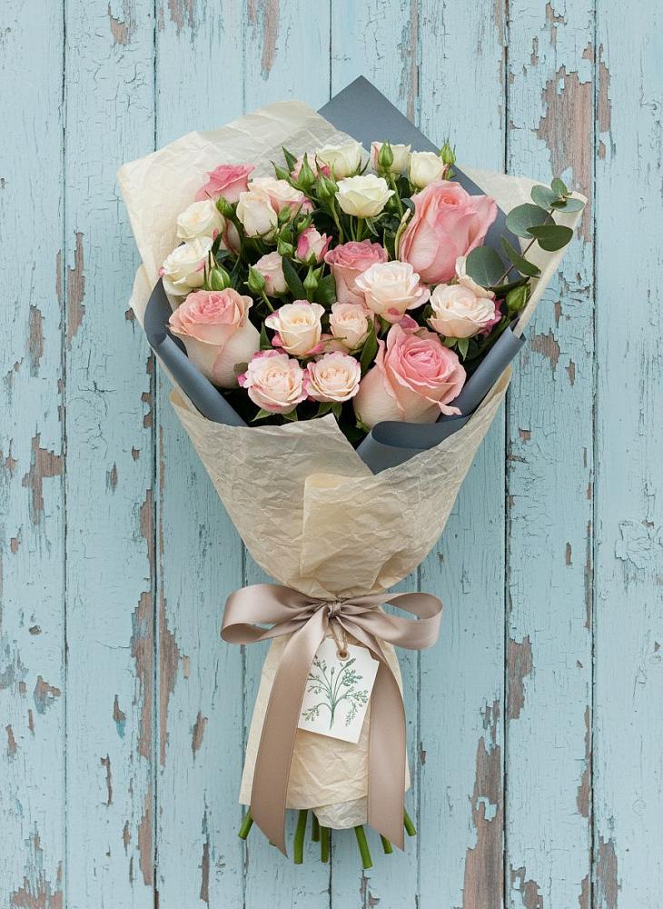 Букет цветов из: Розы в Солдатской