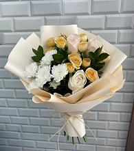 Букет цветов из:  Розы и Хризантемы в Солдатской