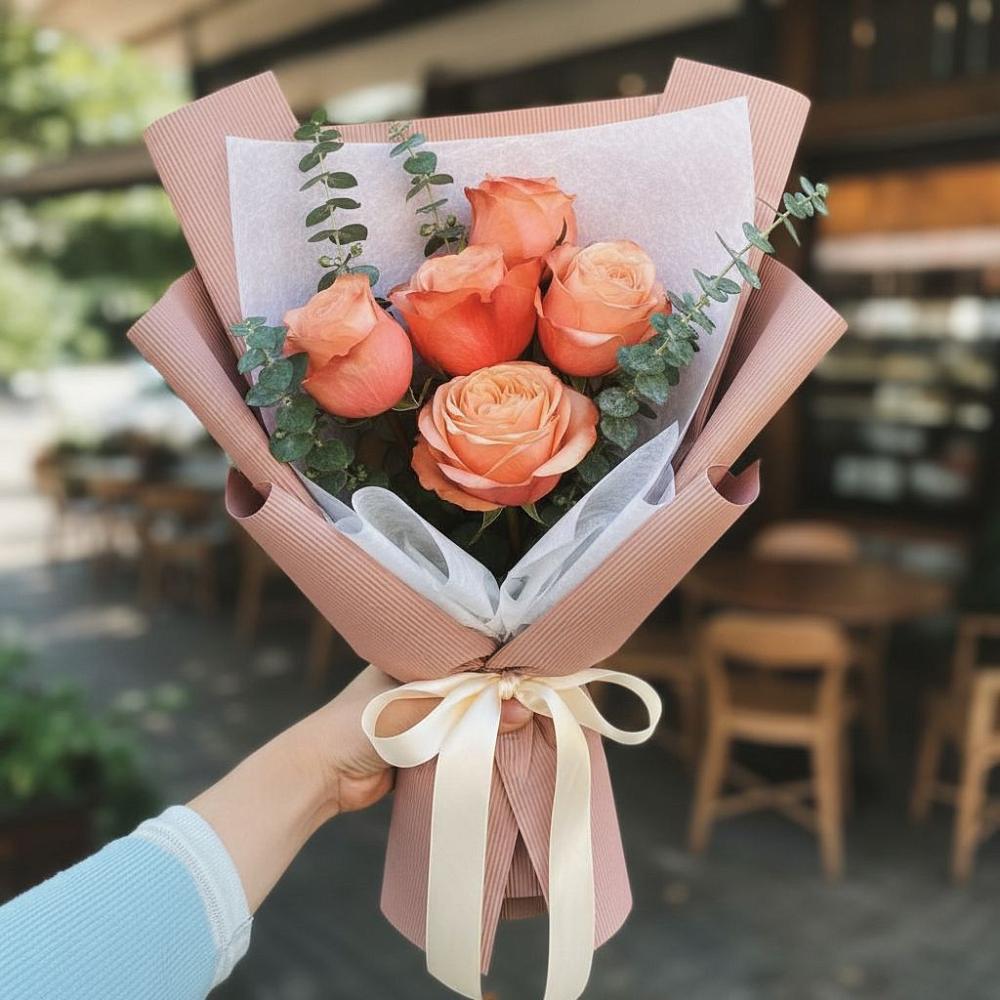 Букет цветов из: Розы в Солдатской