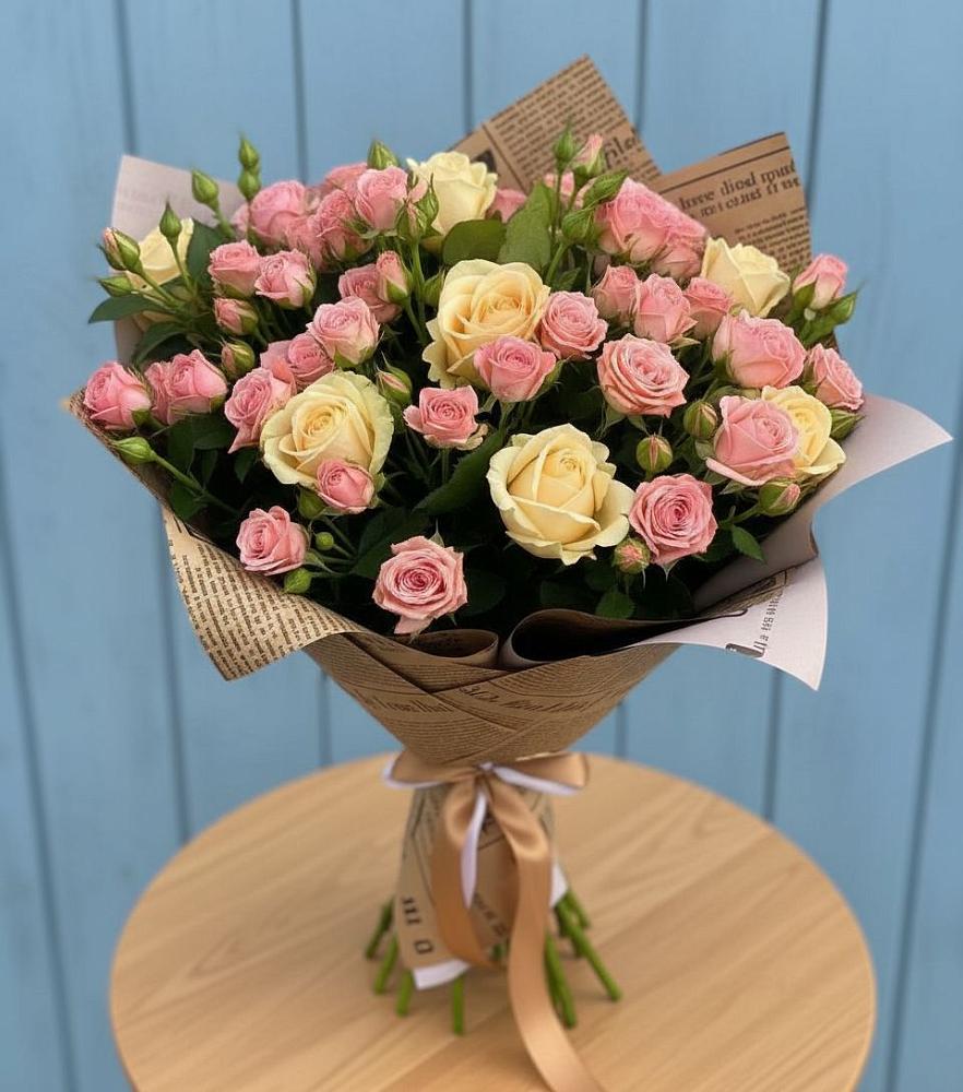 Букет цветов из: Розы в Солдатской