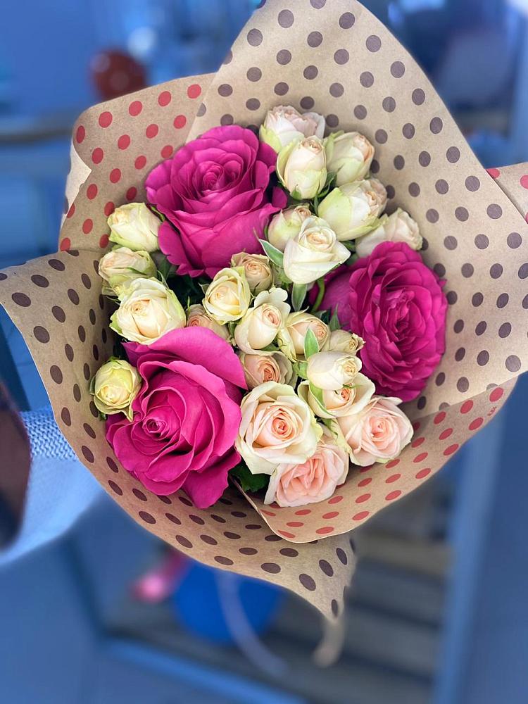 Букет цветов из: Розы в Солдатской