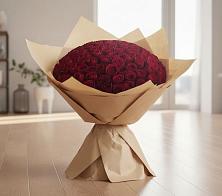 Букет 101 Красная роза #REPLACE_PRED# Солдатской