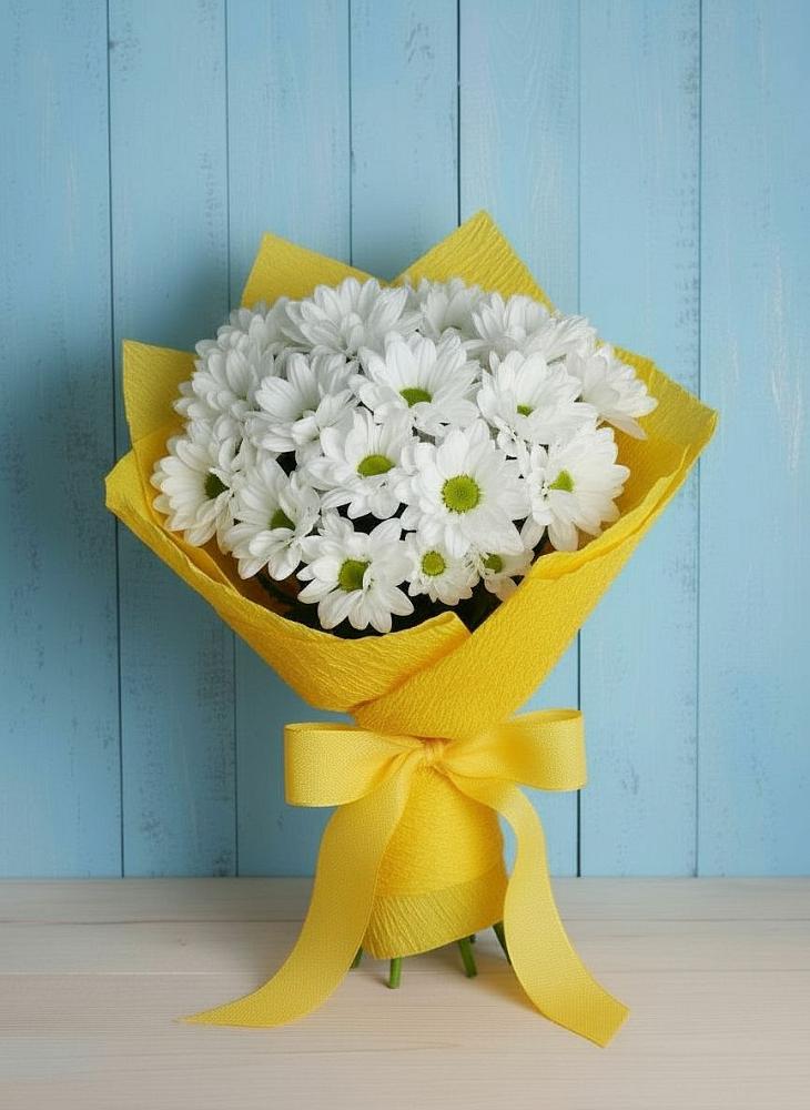 Букет цветов из: Хризантемы в Солдатской