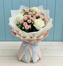 Букет цветов из:  Розы в Солдатской