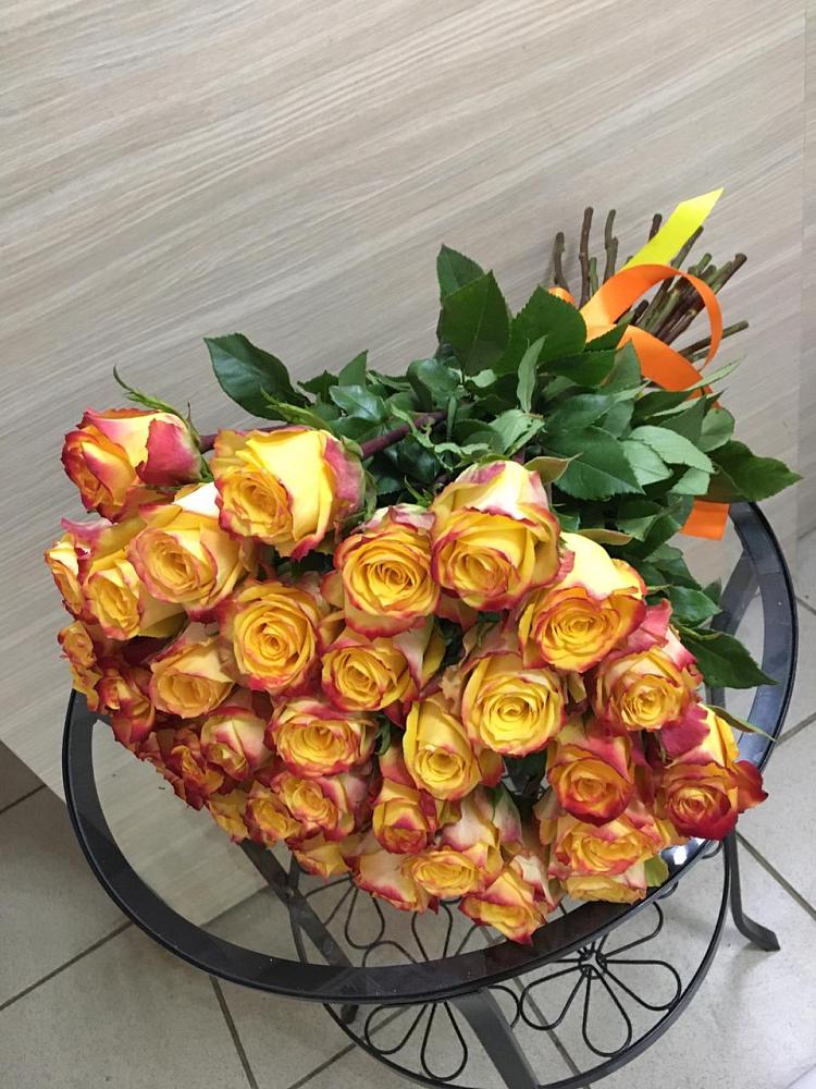 Букет Желтые розы в Солдатской