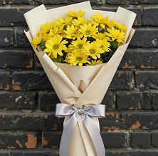 Букет цветов из:  Хризантемы #REPLACE_PRED# Солдатской