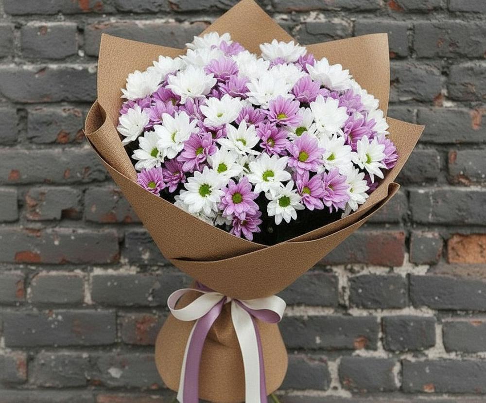 Букет цветов из: Хризантемы в Солдатской