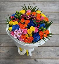 Букет цветов из:  Розы и Хризантемы в Солдатской