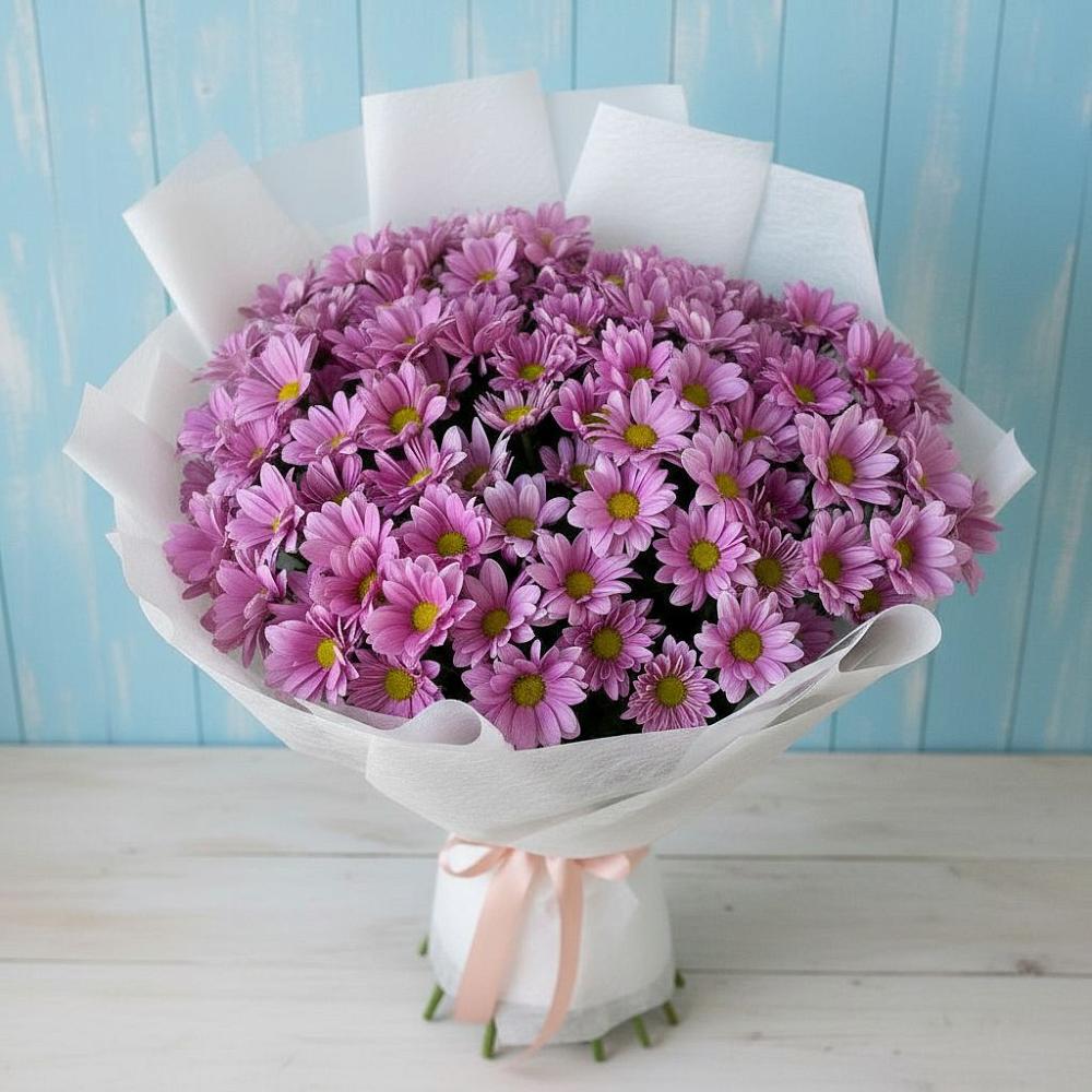 Букет цветов из: Хризантемы в Солдатской