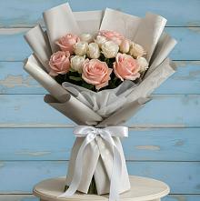 Букет цветов из:  Розы в Солдатской