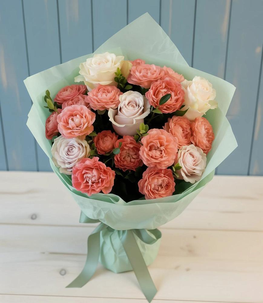 Букет цветов из: Розы в Солдатской