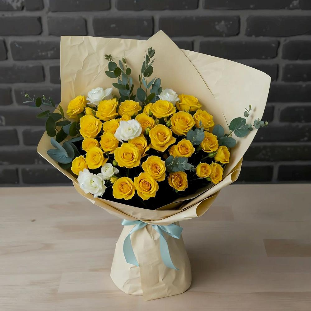 Букет цветов из: Розы в Солдатской