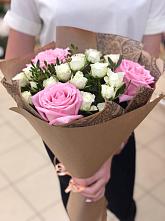 Букет цветов из:  Розы #REPLACE_PRED# Солдатской