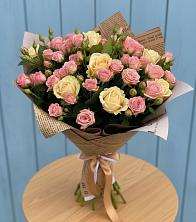 Букет цветов из:  Розы в Солдатской