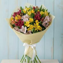 Букет цветов из:  Альстромерии в Солдатской