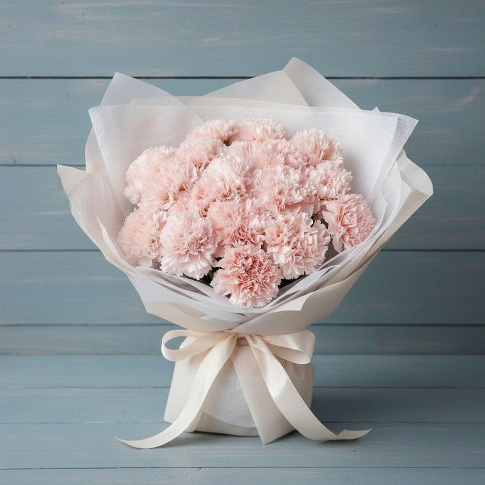 Букет цветов из: Гвоздики в Солдатской