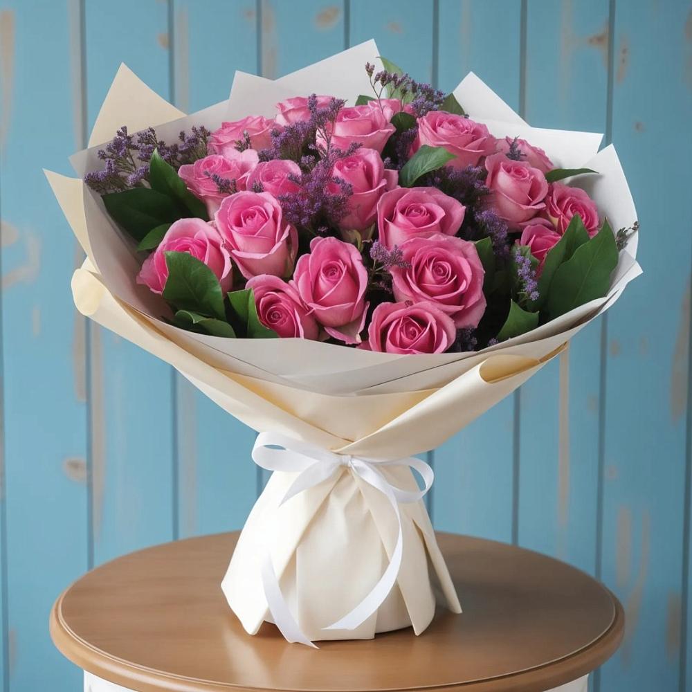 Букет цветов из: Розы в Солдатской