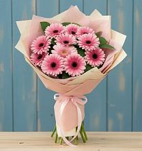 Букет цветов из:  Герберы в Солдатской
