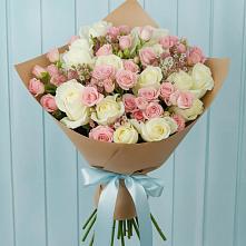 Букет цветов из:  Розы в Солдатской