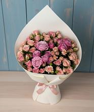 Букет цветов из:  Розы #REPLACE_PRED# Солдатской